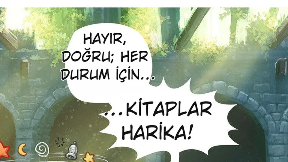 Sivri çığlık balonunda balonun şekline uymuş metin